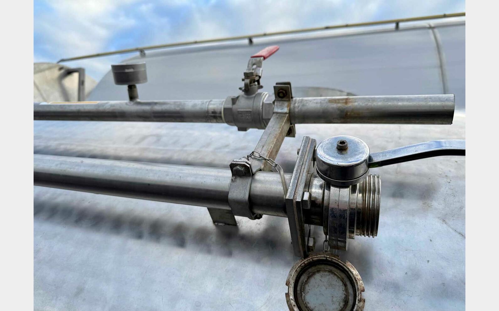 Ss tank - Bush-polished finish 88 HL (8,800 litres)