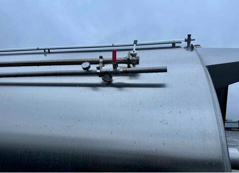 Cuve inox - Fond conique sur pieds