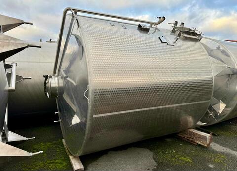 304 stainless steel tank - Enclosed - Flat bottom on feet