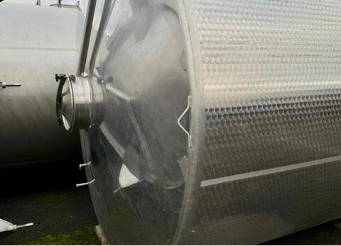 304 stainless steel tank - Enclosed - Flat bottom on feet