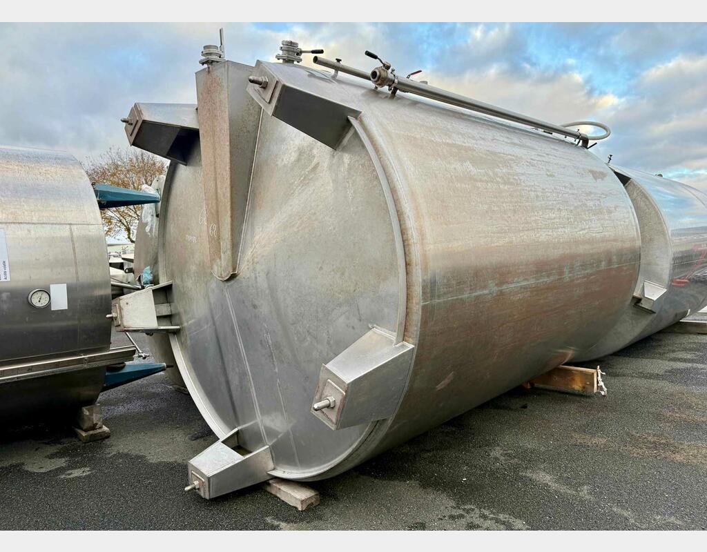 Cuve inox - Fond conique 258 HL (25 800 litres)