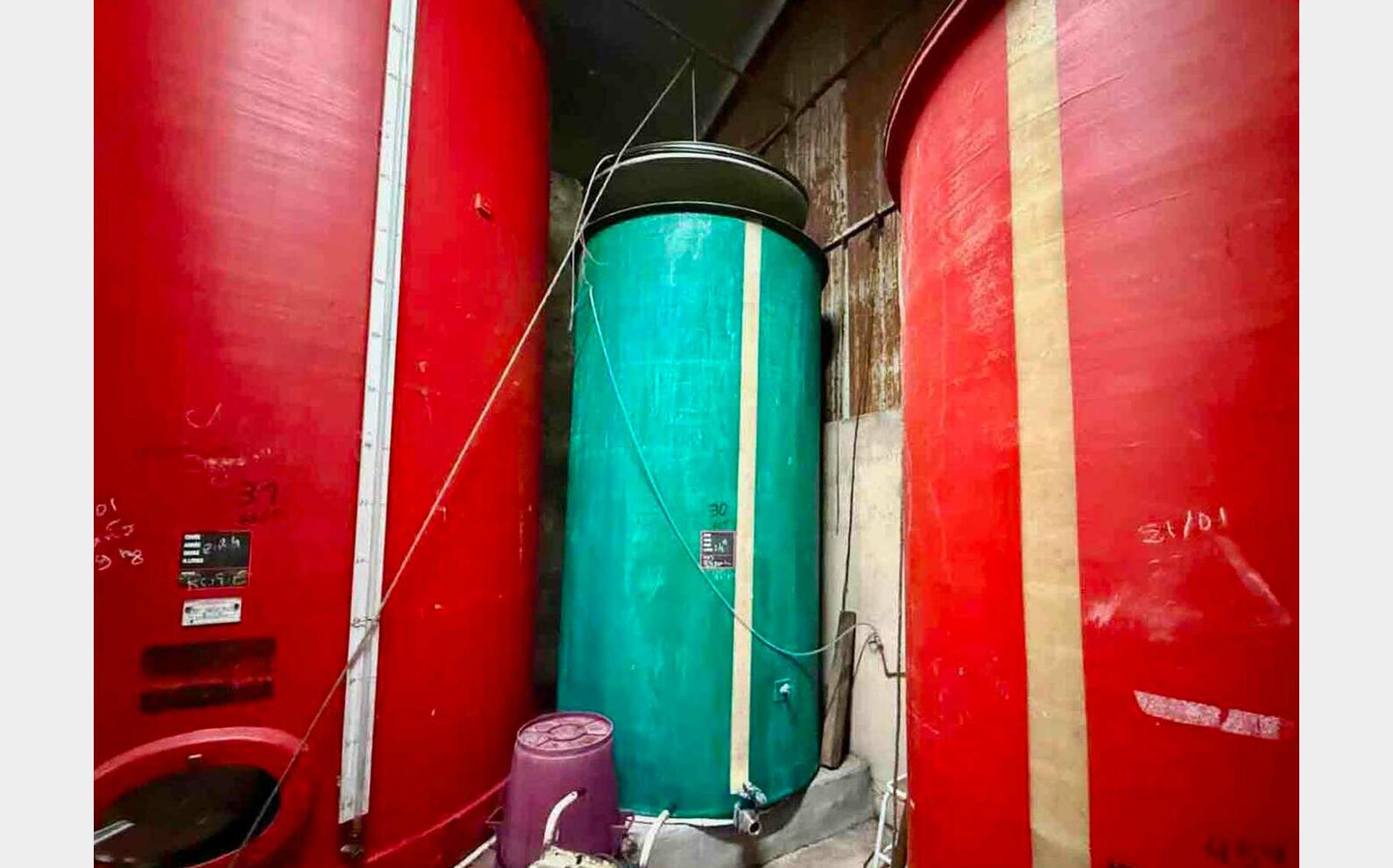 Cuve fibre - Chapeau flottant 60 HL (6 000 litres)