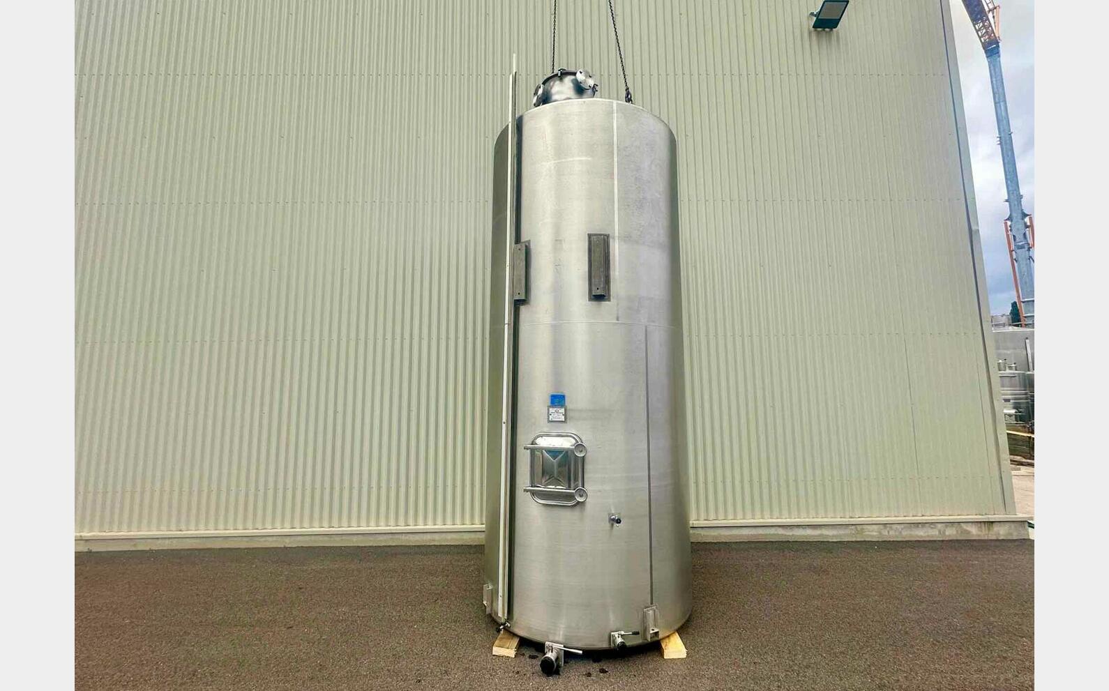 Cuve inox 304L 140 HL (14 000 litres) MIROIR BRAUTITE