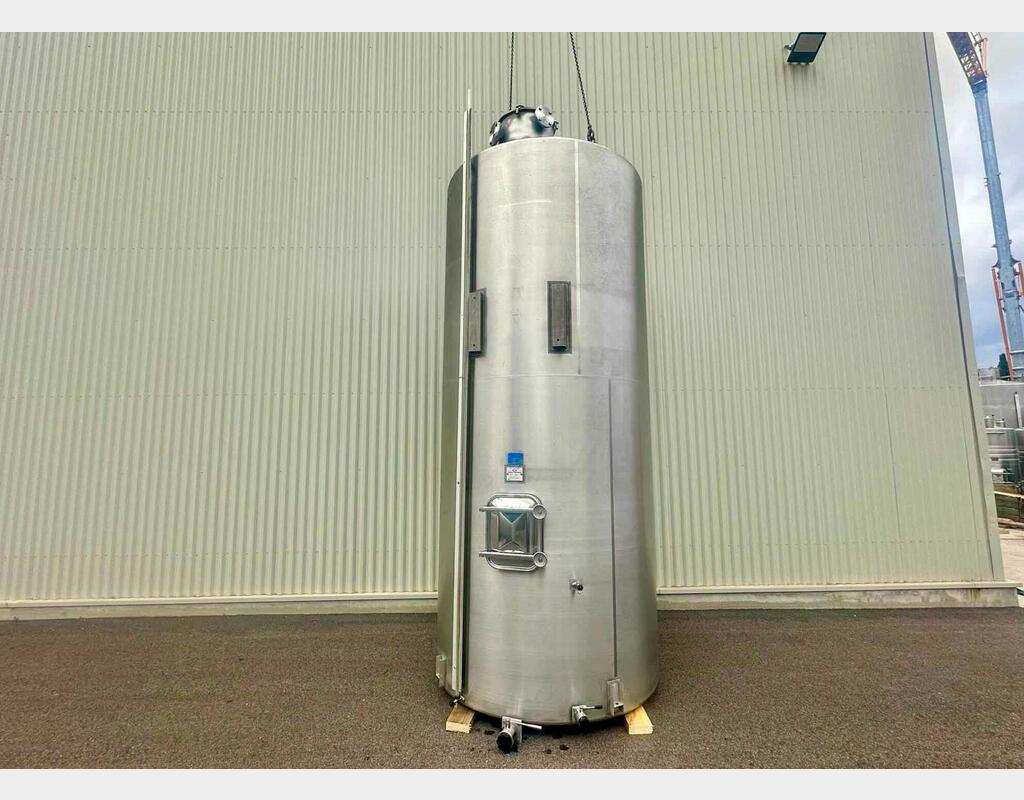 Cuve inox 304L 140 HL (14 000 litres) MIROIR BRAUTITE