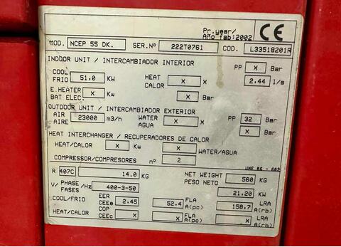 Cooling unit - Boiler - Buffer tank