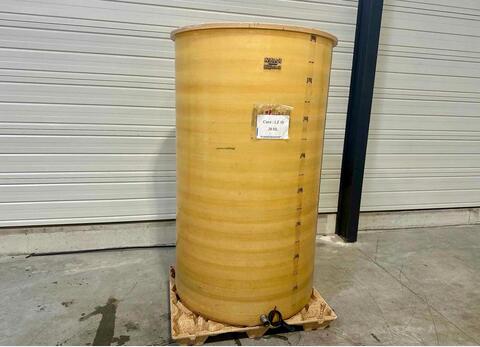 Fibreglass tank - Floating lid - Flat bottom