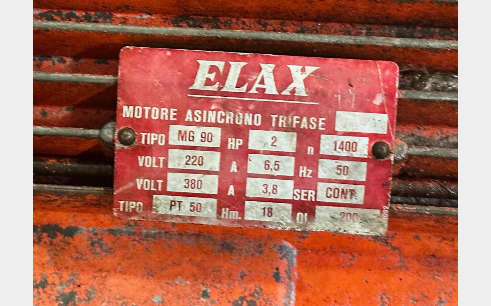 Stainless steel impeller pump ELAX