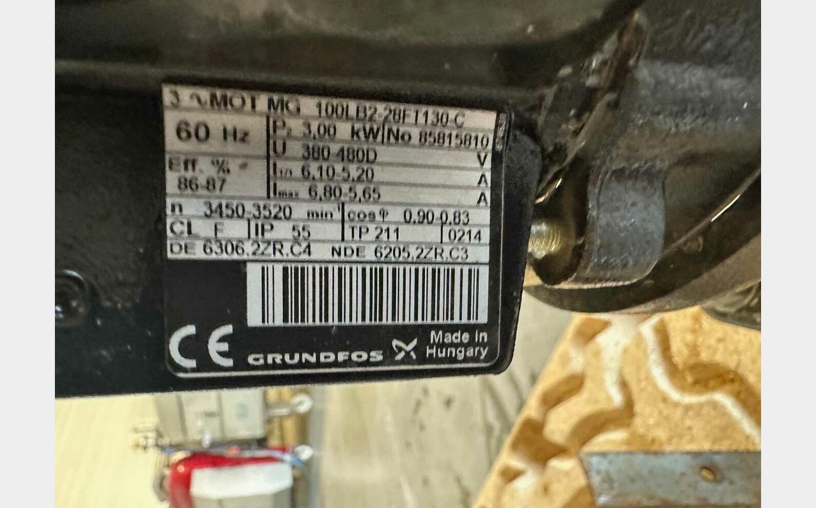 Pompe verticale multicellulaire GRUNDFOS
