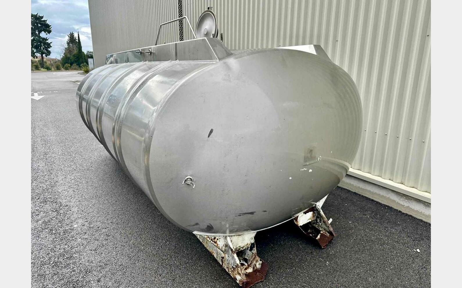 Cuve inox - Horizontale 83 HL (8 300 litres)