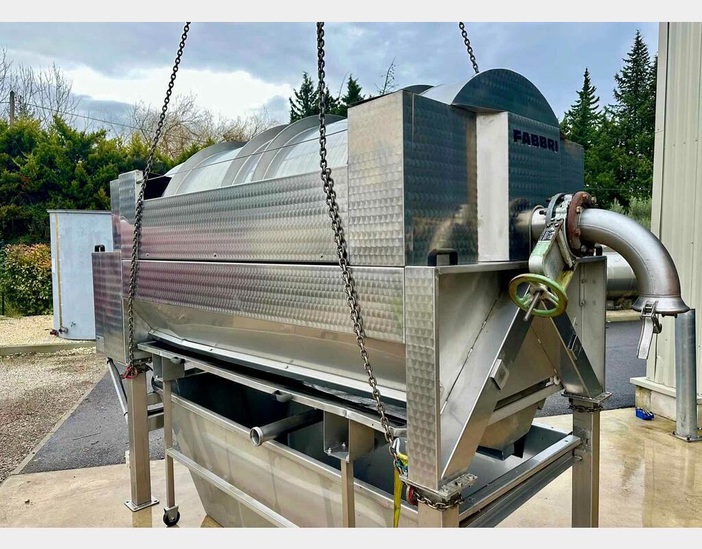 Pressoir pneumatique INOX 30 HL (3 000 litres) FABBRI