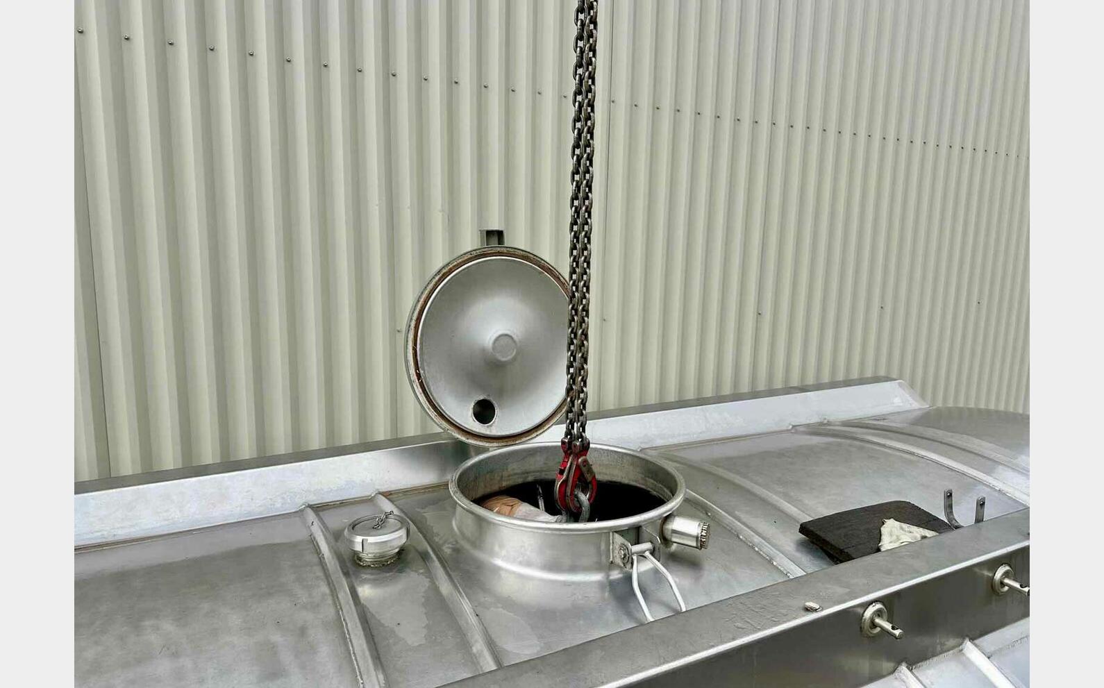 Ss tank - Horizontal 83 HL (8,300 litres)