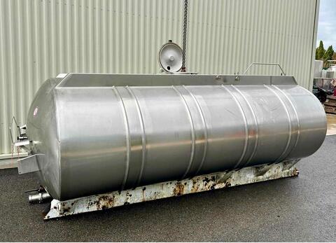Stainless steel tank - Horizontal oval - Storage