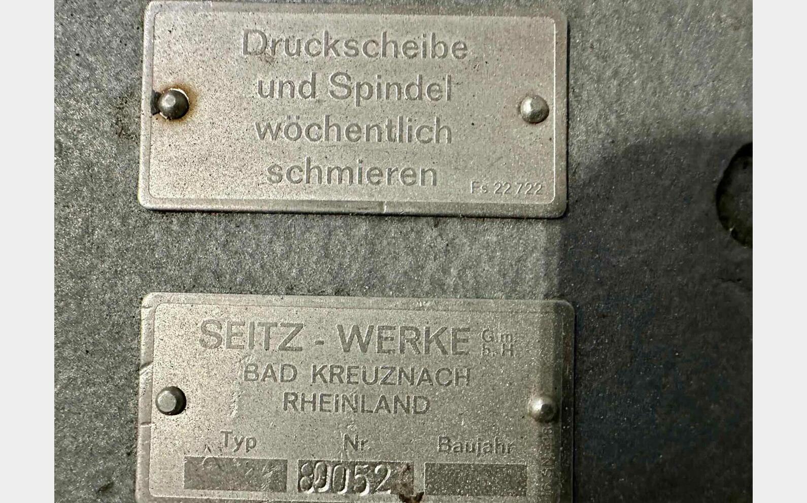 Filtre &agrave; plaques 60 X 60 - 50 plaques SEITZ ORION