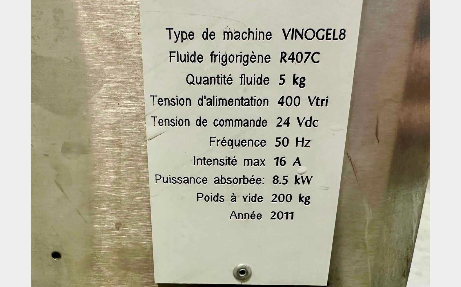 Cooling/Heating unit VINOGEL 8