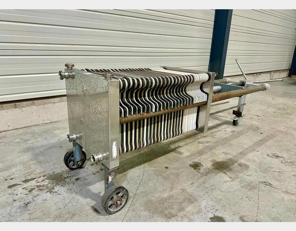 Filtre &agrave; plaques - 50 plaques 400x400 SEITZ ORION