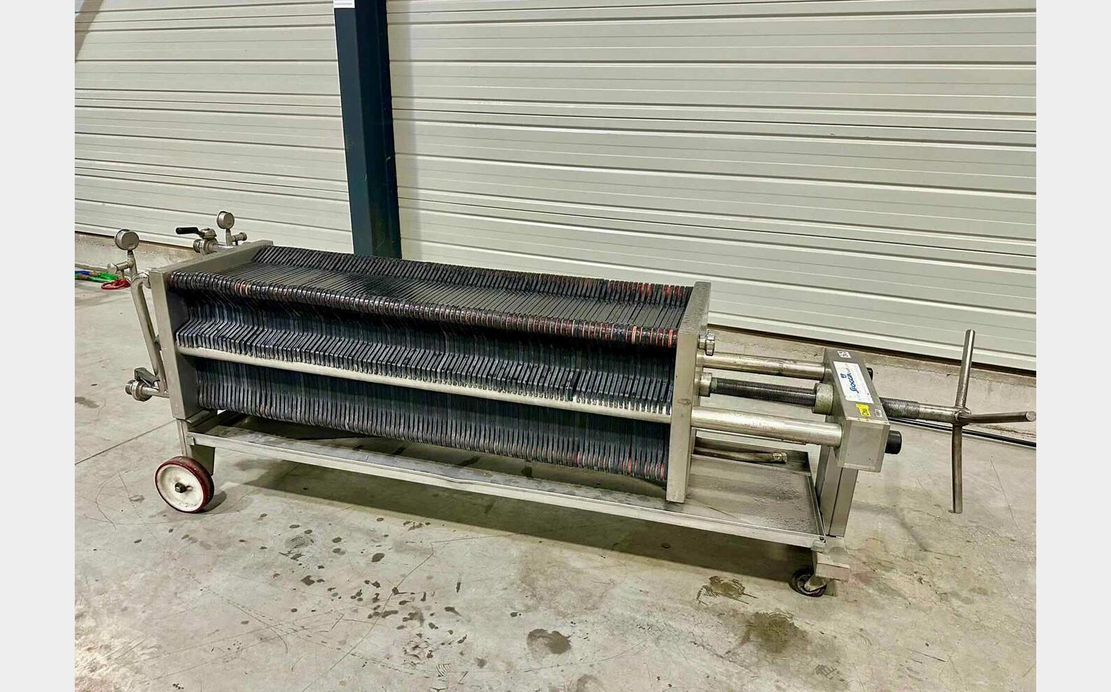 Plates Press filter - 100 plates SFOGGIA