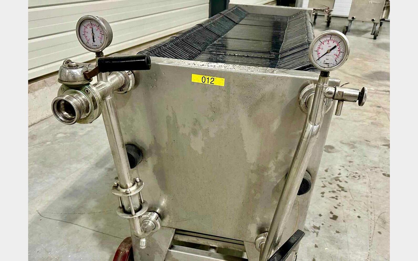 Plates Press filter - 100 plates SFOGGIA