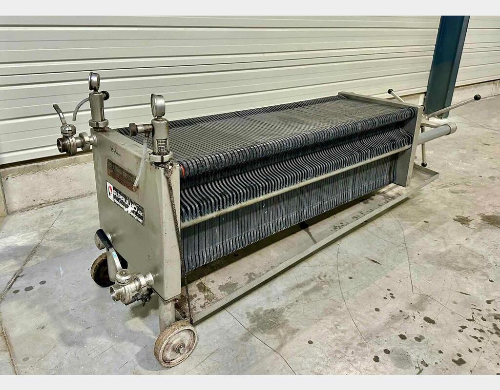 Filtre &agrave; plaques - 90 plaques 400x400 SEITZ