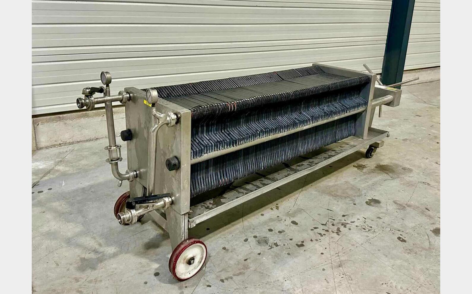 Plates Press filter - 100 plates SFOGGIA