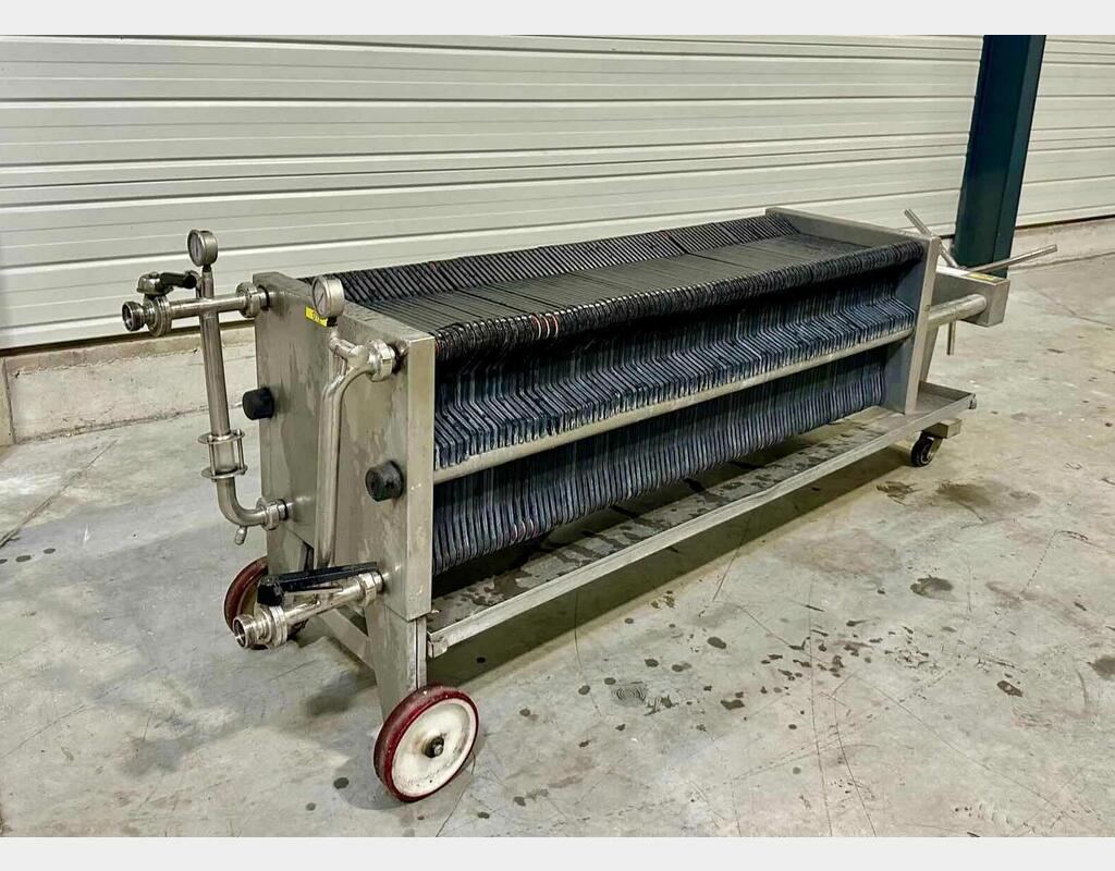 Filtre &agrave; plaques - 100 plaques 400x400 SFOGGIA