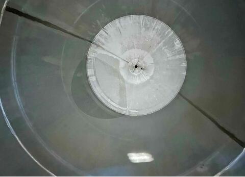 Cuve inox - Fond plat sur pieds - Double parois