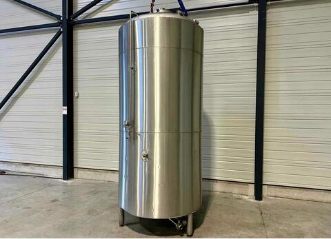 Cuve inox - Fond plat sur pieds - Double parois