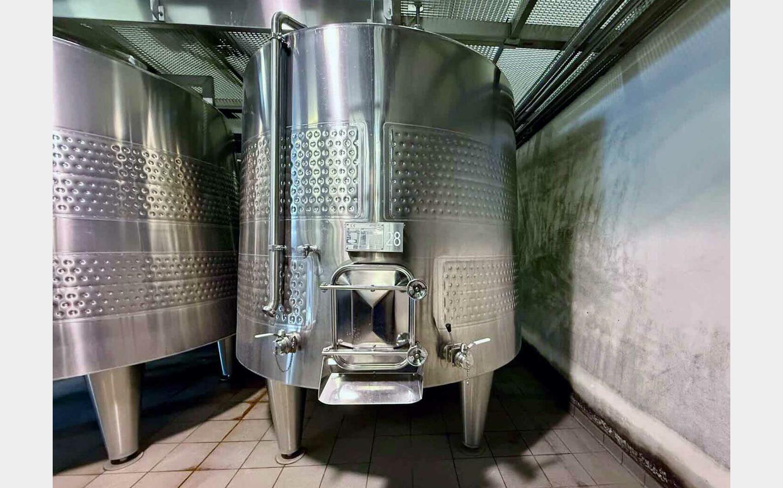 Cuve inox tronconique ST 79 HL (7 900 litres) SERAP
