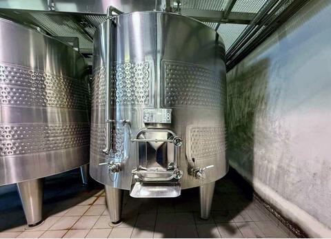 Stainless steel truncated cone tank ST 79 HL (7 900 litres) SERAP