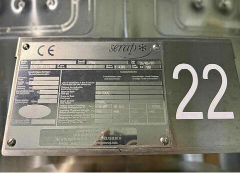 Stainless steel truncated cone tank ST 79 HL (7 900 litres) SERAP
