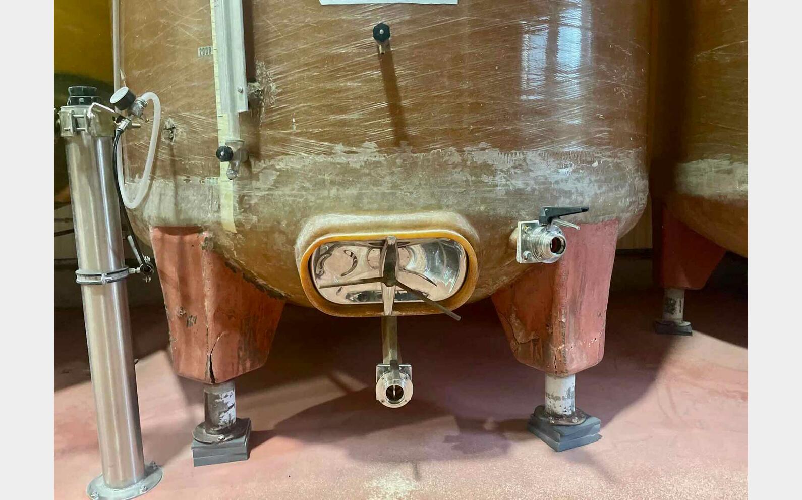 Fibreglass tank - Floating lid 150 HL ( 15 000 litres)