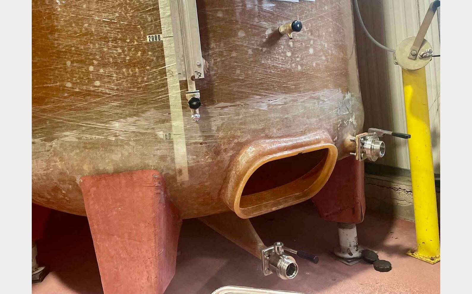 Fibreglass tank - Floating lid 150 HL ( 15 000 litres)
