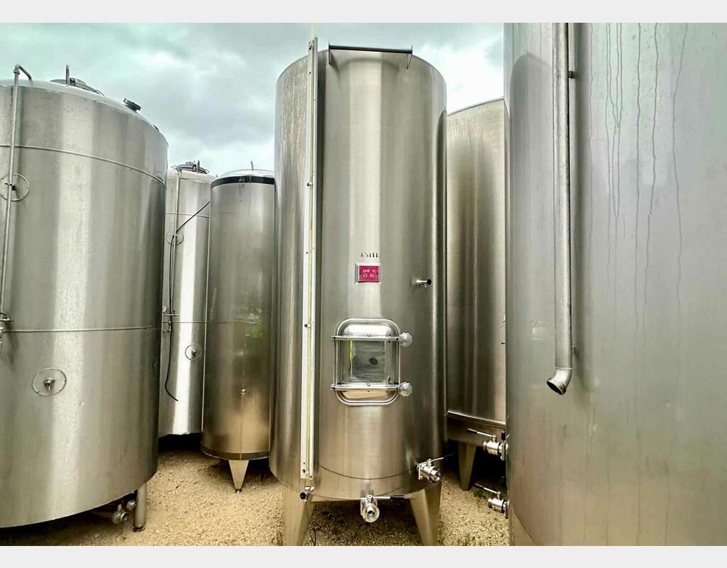 Cuve inox - Thermor&eacute;gul&eacute;e 45 HL (4 500 litres) DABRIGEON