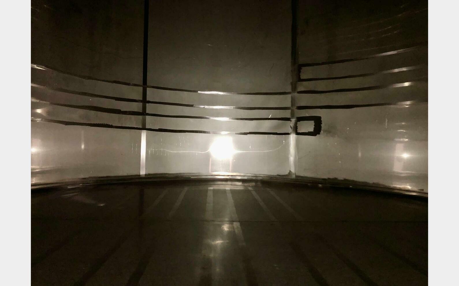 Cuve inox 304 thermor&eacute;gul&eacute; sur pieds 245 HL (24 500 litres) PIERRE GUERIN