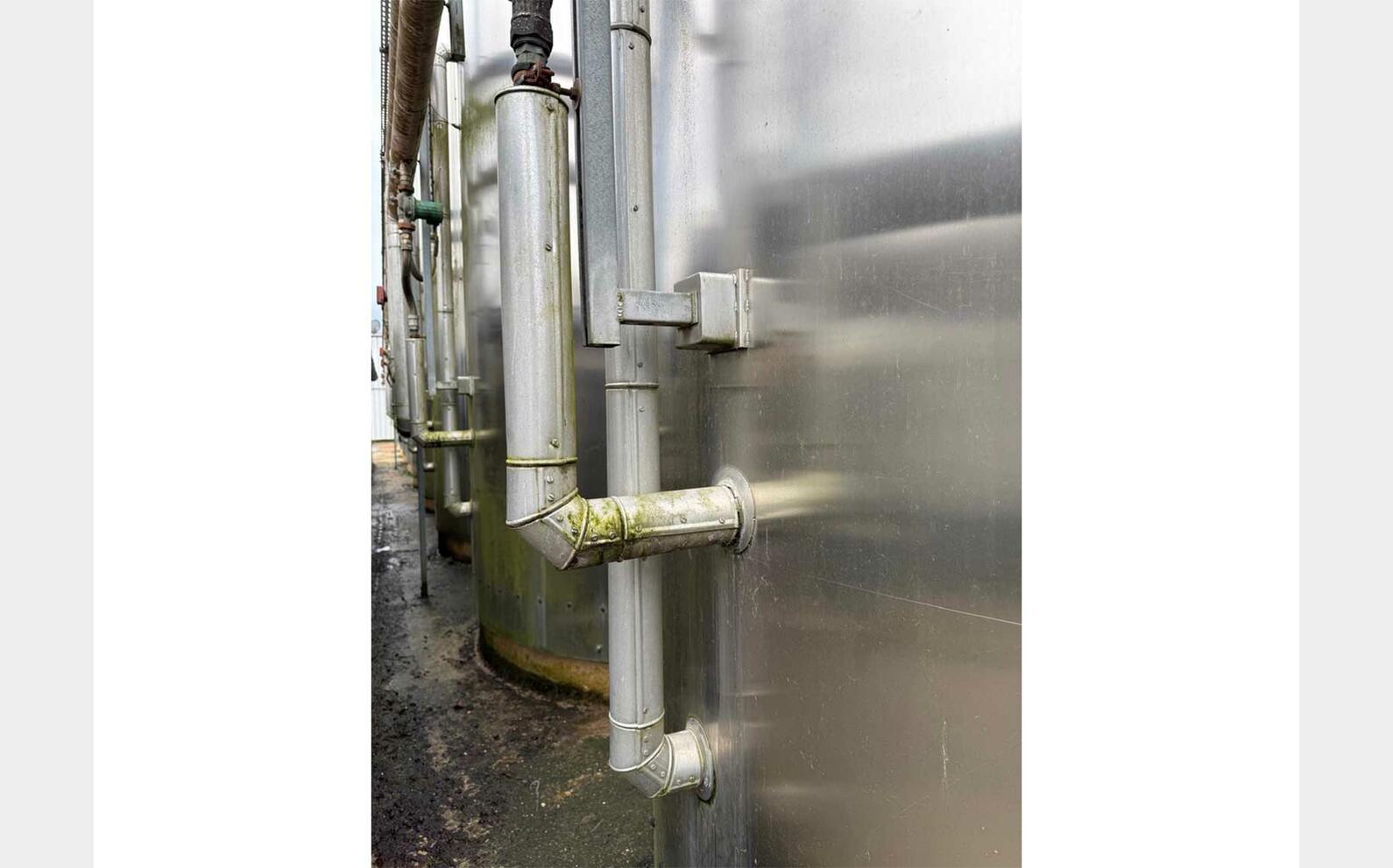 316 stainless steel tank - Insulated shell circuit 101 HL + 125 HL (22 600 litres) FELTRIN