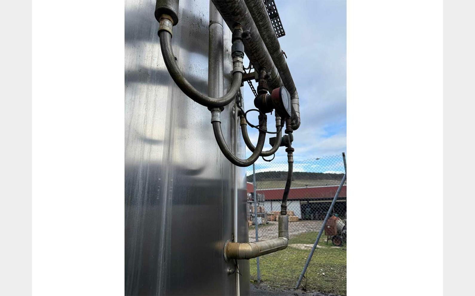 Cuve inox 316 - Circuit coquill&eacute; et isol&eacute;e 226 HL (22 600 litres) FELTRIN