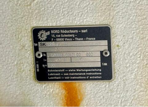 Cuve Inox de mélange double helice tri - Avec circuit coquillé sur pieds