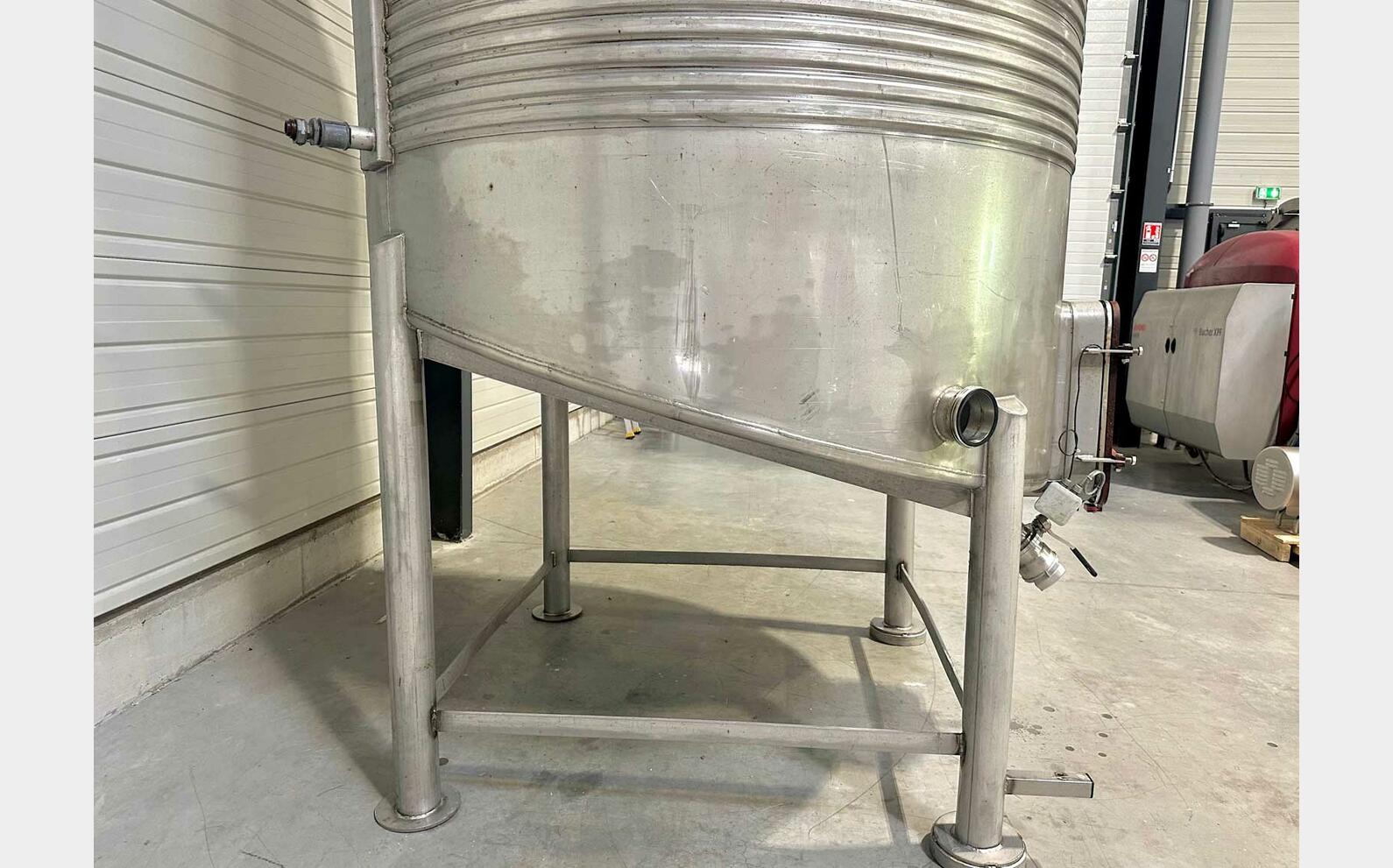 Cuve inox 316- Agit&eacute;e 60 HL (6 000 litres) ALFA LAVAL