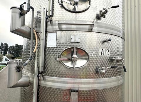 Cuve inox 304- Compartimentée - fond conique sur pieds