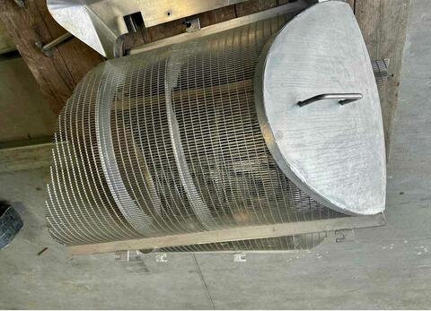 Stainless steel tank - Shell circuit - Flat sloping bottom