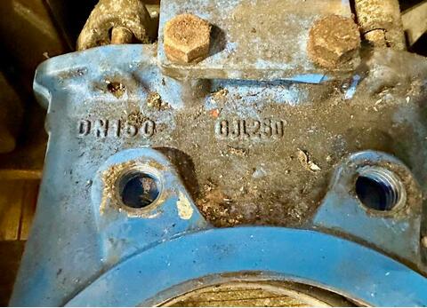 Vanne à guillotine - Verin pneumatique