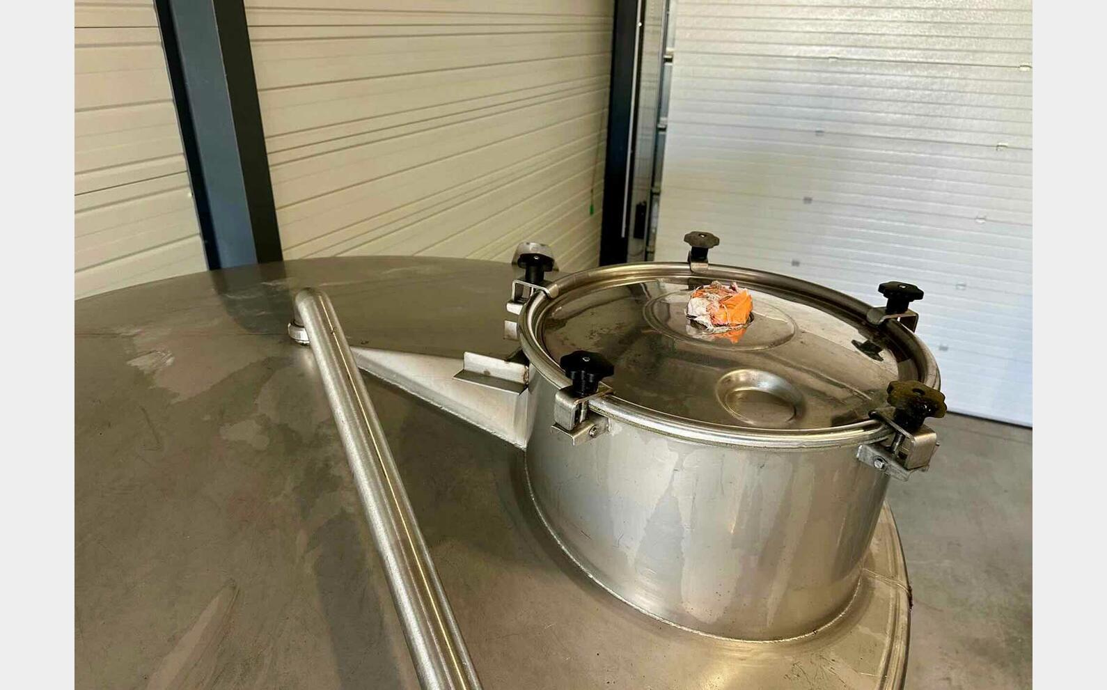 Stainless steel tank - Shell circuit 70 HL (7 000 litres) LEJEUNE