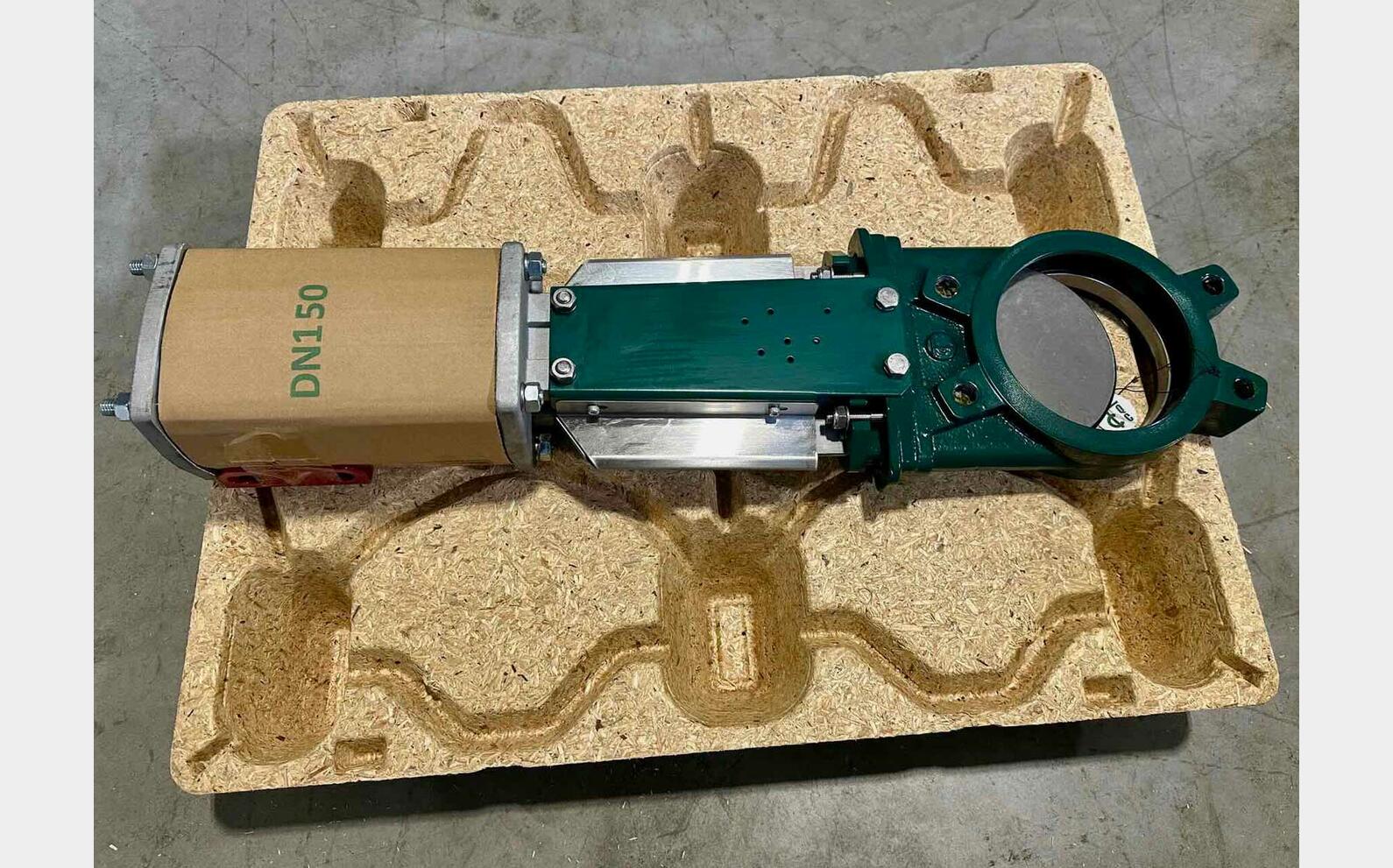 Slide gate valve - Pneumatic cylinder TECOFI
