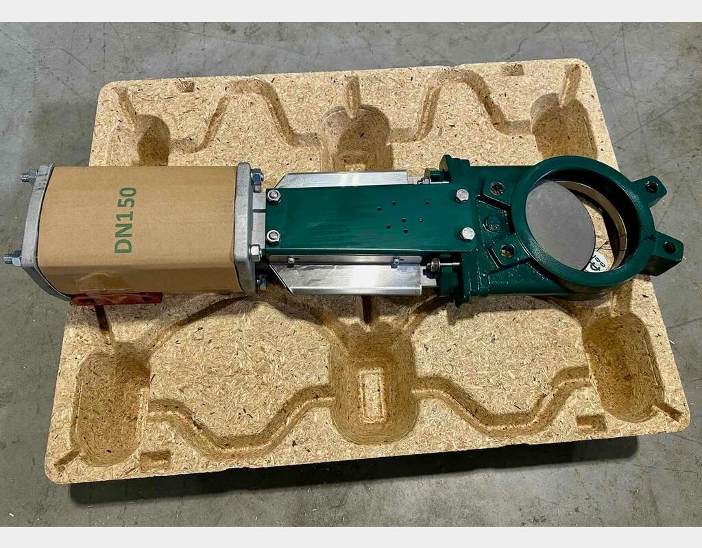 Slide gate valve - Pneumatic cylinder TECOFI