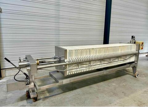Filtre presse - 630 X 630 - 50PS 30m2 - debit 45 &agrave; 120 hl/h SFOGGIATECH