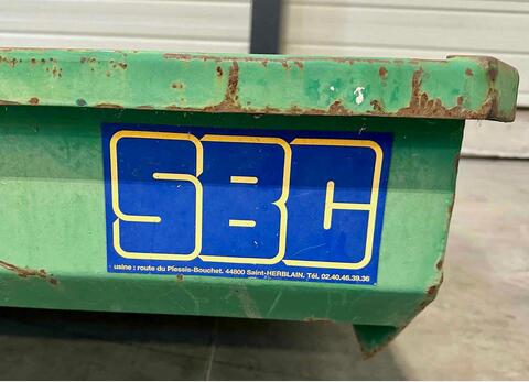 Ultra-low tipper body 960 litres SBC