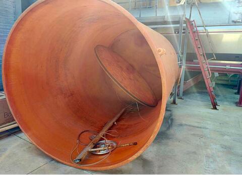 Cuve fibre - Chapeau flottant 100 HL (10 000 litres) FANTONI