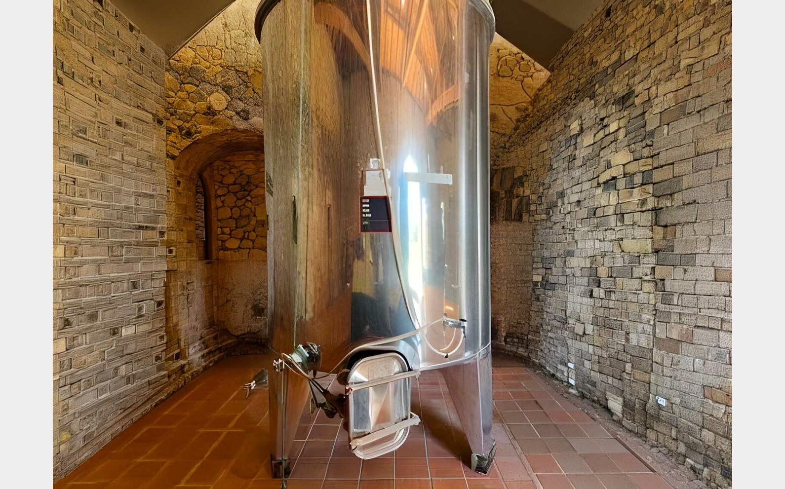 Cuve inox 304 chapeau flottant - cuve stckage alimentaire