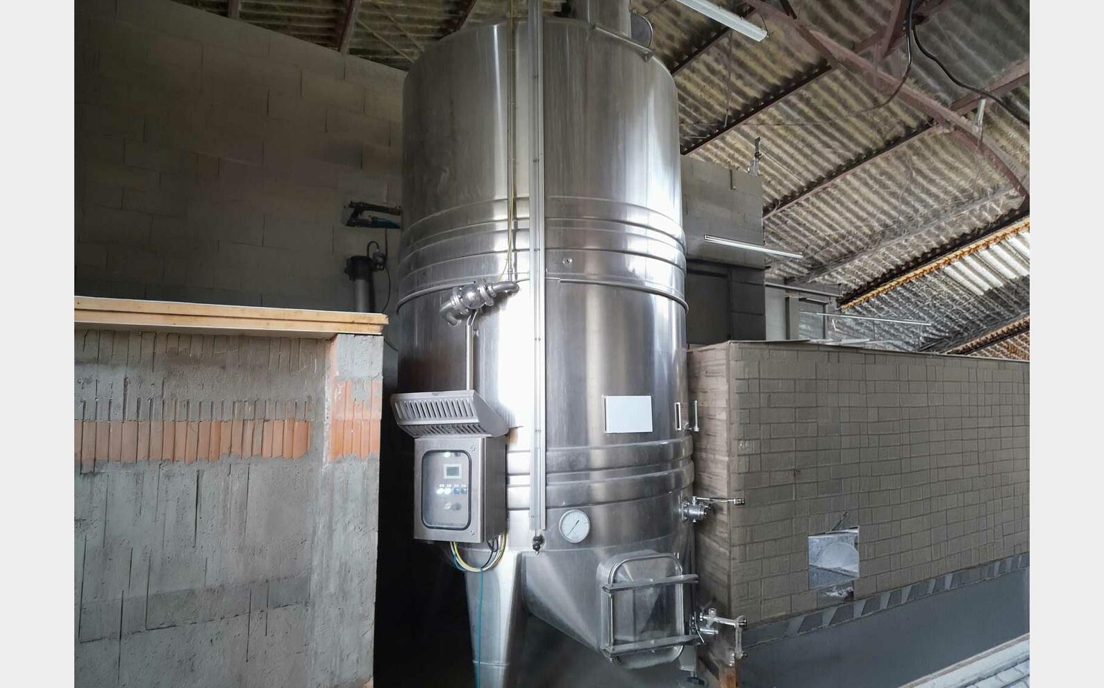 GANIMEDE 304 stainless steel tank 109 HL (10 900 litres) TEC INOX