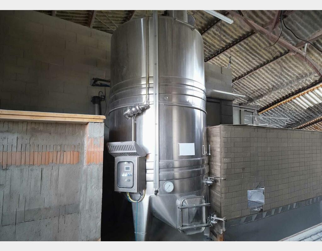 Cuve inox 304 GANIMEDE 109 HL (10 900 litres) TEC INOX