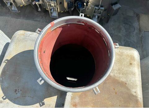 Cuve acier epoxy  Rectangulaire - Fond plat sur pieds